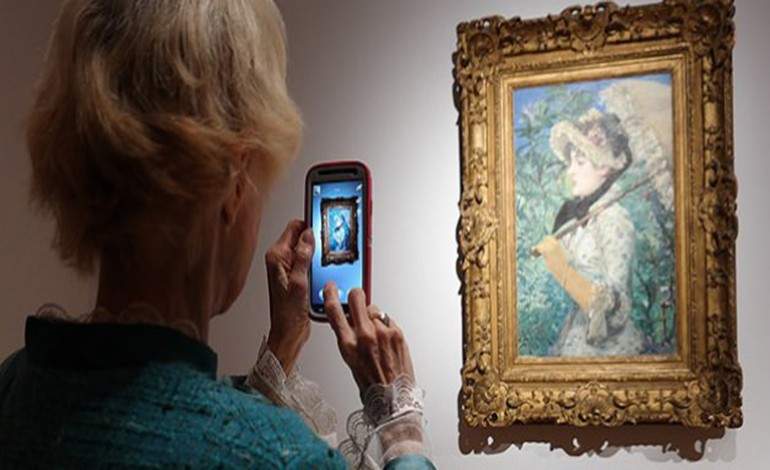 Edouard Manet’in ‘İlkbahar’ isimli tablosu  65 milyon dolara satıldı