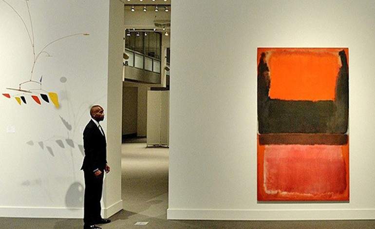 Mark Rothko'nun İki Tablosu 76 milyon dolara satıldı