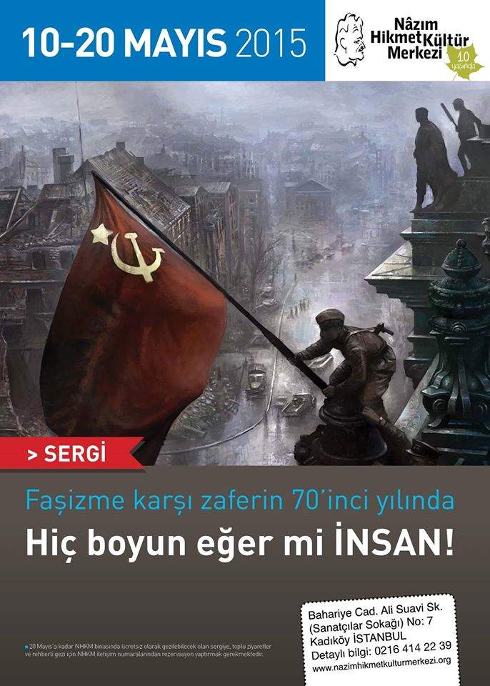 Sergi: Hiç boyun eğer mi İNSAN!