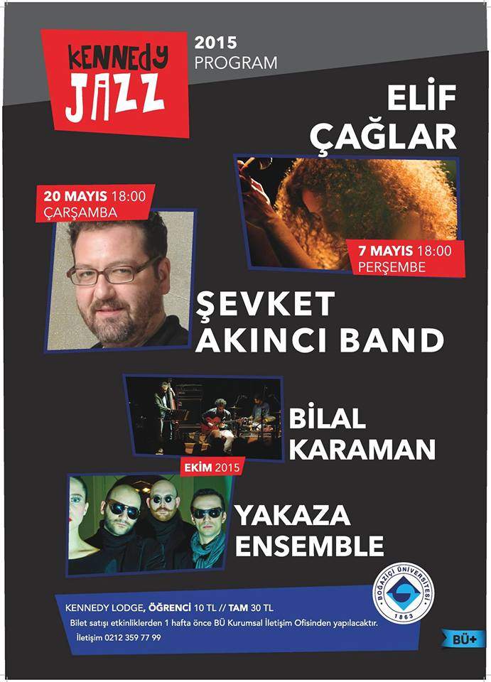 Boğaziçi Üniversitesi'nde 'Kennedy Caz' Serisi