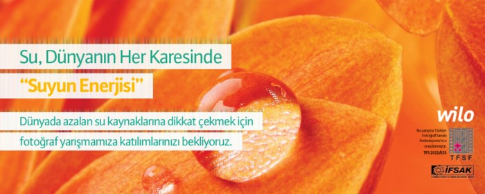WILO 4. ULUSAL FOTOĞRAF YARIŞMASI BAŞLIYOR!