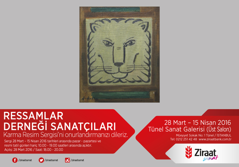 Ziraat Tünel Sanat Galerisi Karma Sergi | Ressamlar Derneği Sanatçıları