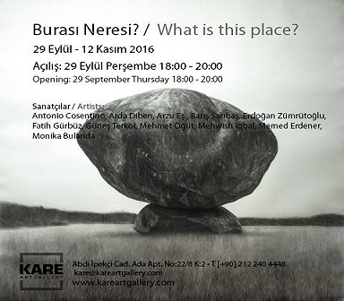 Kare Sanat Karma Sergi - 'Burası Neresi? / What is This Place?'