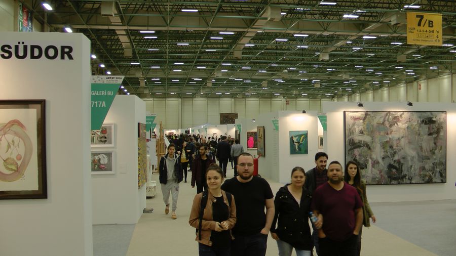 26. İstanbul TÜYAP Sanat Fuarı'na bir bakış... 1