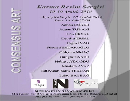 Mor Kaftan Sanat Galerisi Karma Resim Sergisi - "Consensus Art"