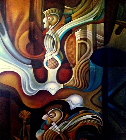 Mor Kaftan Sanat Galerisi ve Piece of ART Gallery&PR Resim Sergisi – Tülin Kalmuk 1