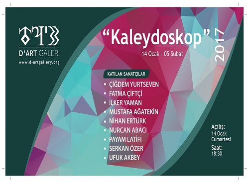 D'Art Gallery Karma Cam Sergisi - 'Kaleydoskop' 1