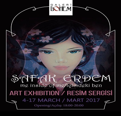 Galeri Bohem Resim Sergisi - Şafak Erdem "İçimdeki Ben"