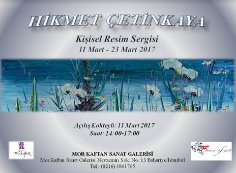 Mor Kaftan Sanat Galerisi ve Piece of ART Gallery&PR Resim Sergisi - Ressam Hikmet Çetinkaya 2