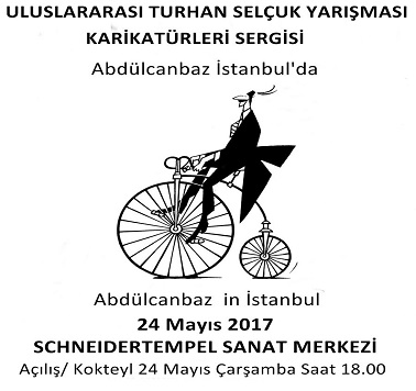 Schneidertempel Sanat Merkezi Karikatür Sergisi - Uluslararası Turhan Selçuk Karikatür Yarışması Karikatürleri Sergisi 'Abdülcanbaz İstanbul'da'