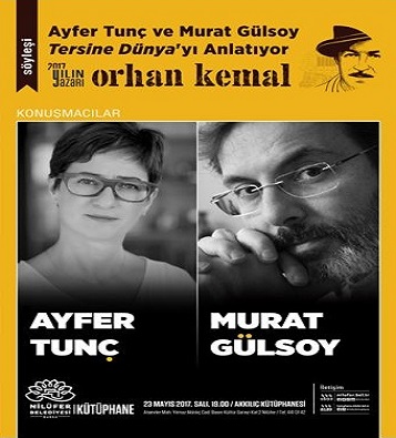 Bursa Nilüfer Belediyesi Akkılıç Kütüphanesi Söyleşi - 'Ayfer Tunç ve Murat Gülsoy Tersine Dünya'yı Anlatıyor' 2