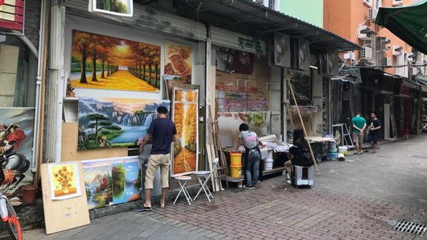 Çin'in kopya sanat şehri: 'Dafen' 1