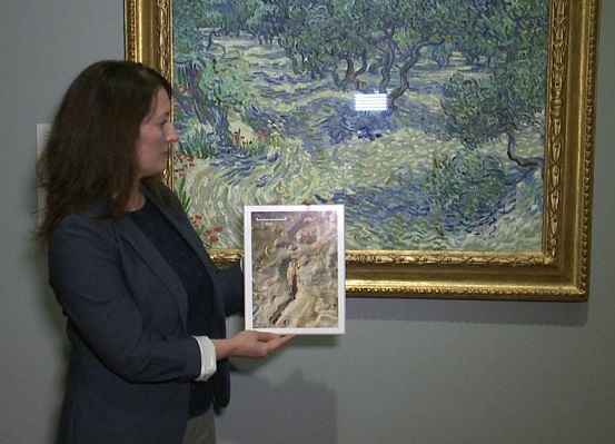 Van Gogh'un "Zeytin Ağaçları" tablosundan çekirge çıktı. 1