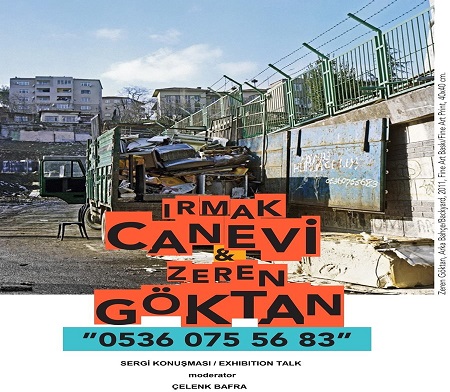 KRANK Art Gallery  - Çelenk Bafra ile Irmak Canevi&Zeren Göktan "0 536 075 56 83" Sergi Konuşması