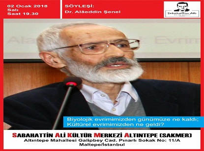 Sabahattin Ali Kültür Merkezi Söyleşi – Dr. Alâeddin Şenel