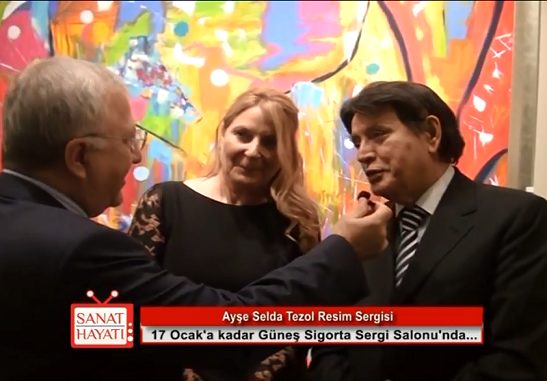 Erol Büyükburç, Ayşe Seda Tezol'un sergisini yorumladı.