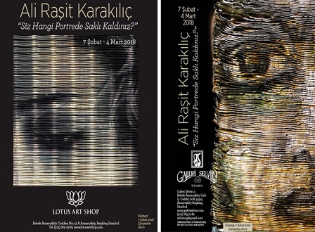 Galeri SELVİN Heykel Sergisi - Ali Raşit KARAKILIÇ “SİZ HANGİ PORTREDE SAKLI KALDINIZ?”
