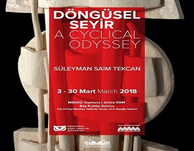 Tophane-i Amire Kültür Merkezi Resim ve Heykel Sergisi - Süleyman Saim Tekcan "Döngüsel Seyir"