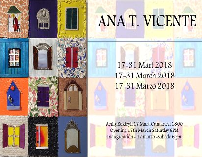 Galeri Bohem Mozaik Sergisi - Ana T. Vicente ‘Parçacıklarda Sanat/Art In Tiny Bits’ 1