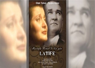 Tiyatro Ak'la Kara Sahnesi - "Mustafa Kemal'le Bin Gün - Latife"