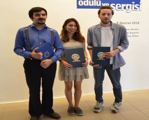 8. İstanbul Rotary Sanat Yarışması Sergisi Elgiz Müzesi'nde açıldı. 1