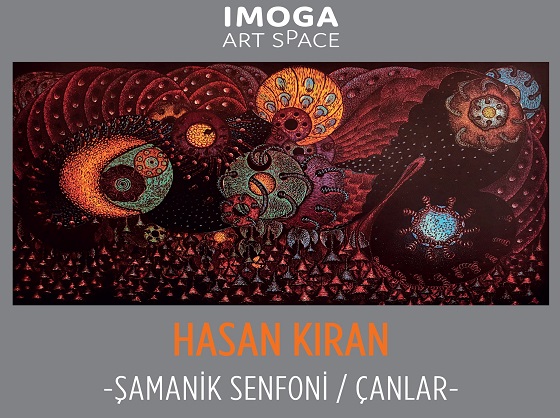 IMOGA Art Space Resim Sergisi - Hasan Kıran 'Şamanik Senfoni / Çanlar' 1