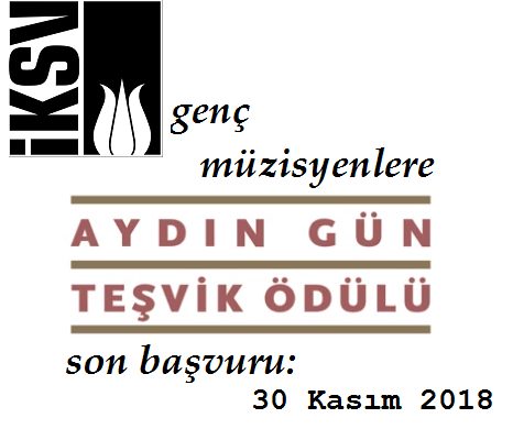 İKSV GENÇLERE DESTEĞİNİ SÜRDÜRÜYOR: 'AYDIN GÜN TEŞVİK ÖDÜLÜ BAŞVURULARI BAŞLIYOR'