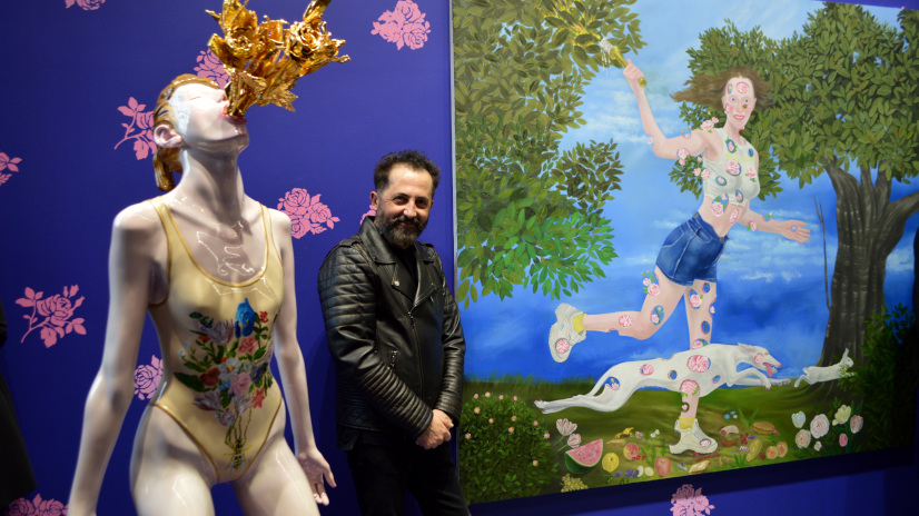 Ali Elmacı’nın "Kan Görünce Rüya Bozulur” sergisi açıldı! 12