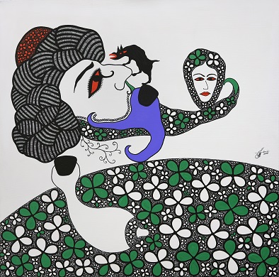 Galeri 77 Resim Sergisi - Özgür Demirci "Baharistan / Baharestan" 1