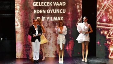 TÜRKİYE GÜZELİ ELİF YILMAZ YILIN GELECEK VADEDEN OYUNCUSU SEÇİLDİ! 1