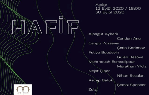 Arthan Gallery “Hafif” sergisi ile kapılarını yeniden açıyor.