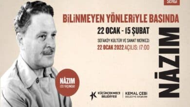 Nâzım Hikmet Sergisi Afiş
