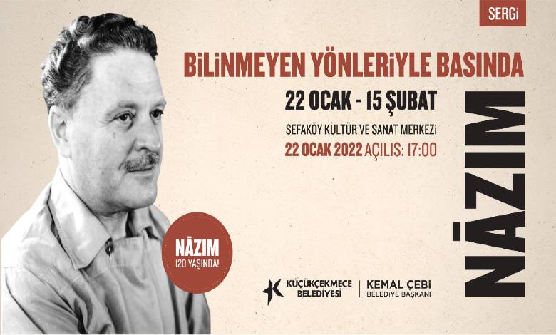 Nâzım Hikmet Sergisi Afiş