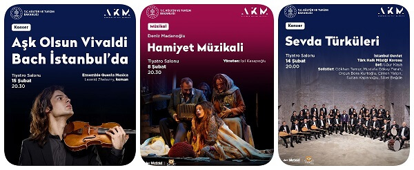 AKM Şubat Ayı Programı