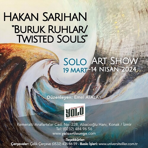 Hakan Sarıhan, 'Buruk Ruhlar' İle YOLO Art&Lounge'ta