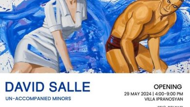 David Salle, 'Refakatsiz Çocuklar' İle Sevil Dolmacı Istanbul'da