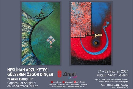 Çağdaş Hat Sergisi: 'Farklı Bakış III'