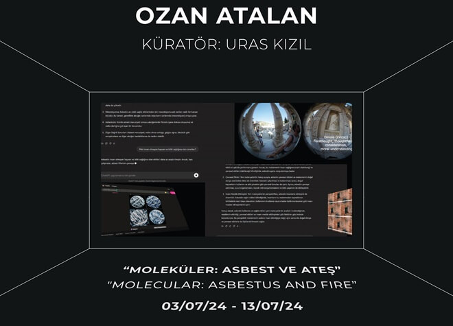 Ozan Atalan, 'Moleküler: Asbest ve Ateş' İle Bilsart’ta