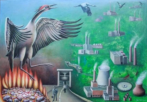 Türk Sürrealist Resmine Avrupa'dan Bir Yeni Katkı: Çetin Çam