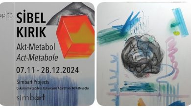 Sibel Kırık, 'Akt-Metabol' İle Simbart Projects Çukurcuma’da