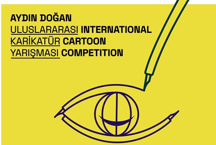 Aydın Doğan Uluslararası Karikatür Yarışması'nın Ödüllü Eserleri Sergileniyor
