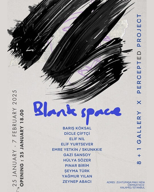 'Blank Space' Karma Sergisi 8+1 Galeri'de
