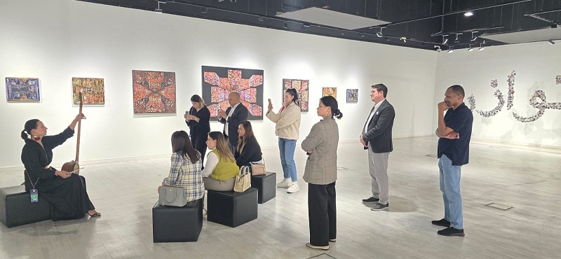 Monika Bulanda, 'Denge' Sergisi İle Katar'da