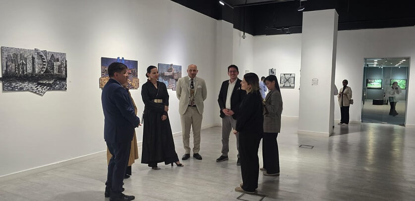 Monika Bulanda, 'Denge' Sergisi İle Katar'da