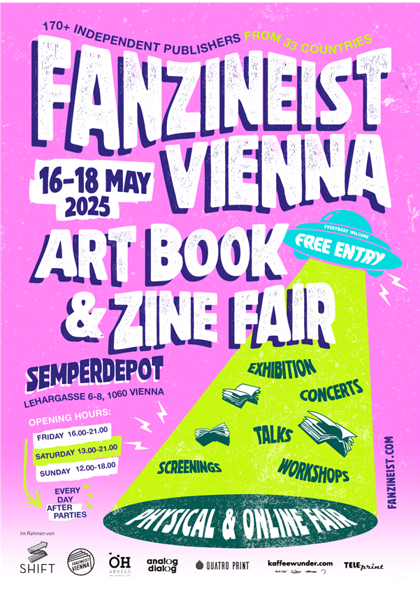 Bağımsız Yayıncılığa Adanmış Uluslararası Sanat Fuarı: Fanzineist Vienna