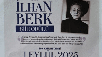 İlhan Berk Şiir Ödülü Başvuruları Devam Ediyor 41 İlhan Berk Şiir Ödülü Başvuruları Devam Ediyor