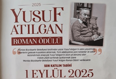 Yusuf Atılgan Roman Ödülü Başvuruları Devam Ediyor