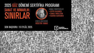 AURA İstanbul'dan Genç Mimar Ve Sanatçılara Açık Çağrı 37
