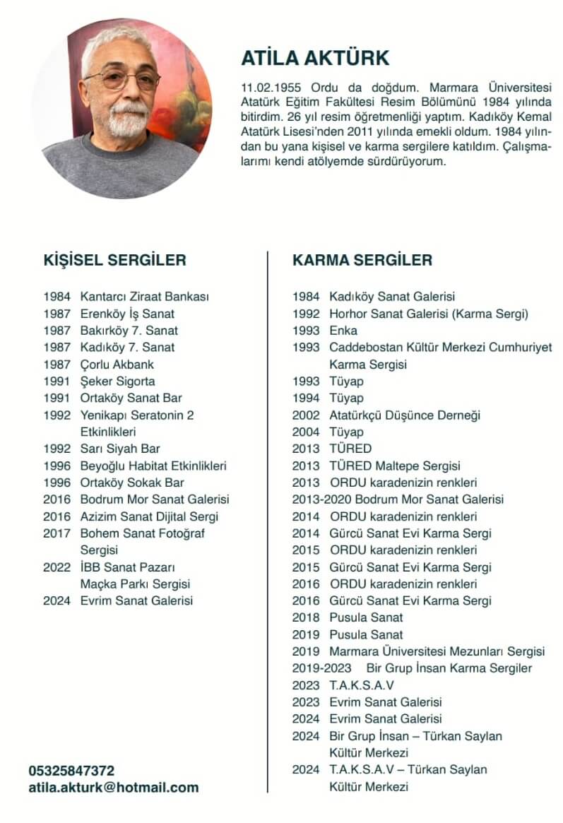 Bir Sanatçı Bir Eser: Atila Aktürk ‘Sınav Gibi’