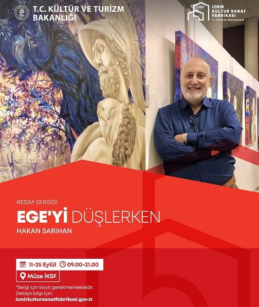 Hakan Sarıhan, 'Ege'yi Düşlerken' Serisi İle Sanatseverlerle Buluştu